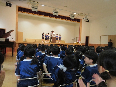 ５月の誕生日会