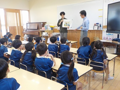 東京電機大学の教授とのお話